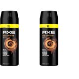 Axe Erkek Deodorant & Bodyspray Dark Temptation 48 Saat Etkileyici Koku 200 ml (2 paketi)