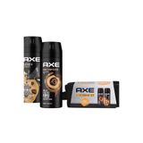 Axe Erkek Deodorant Sprey Dark Temptation 150 Ml + Leather & Cookies 150 Ml Set, 30317379
