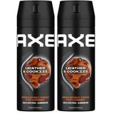 Axe Erkek Deodorant Sprey Leather & Cookies 150 ml (2 paketi)