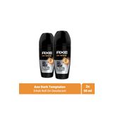 Axe Erkek Roll On Deodorant Dark Temptation 48 Saat Etkileyici Koku 50 Ml X2