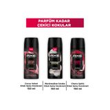 Axe Erkek Sprey Deodorant Cherry Spritz 150 ml + Cocoa Velvet 150 ml + Marsmallow Smoke 150 ml