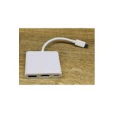 Axe Grinder Type-c 5in1 Usb C 3.0 Multi Çevirici Adaptör Çoklayıcı Çoğaltıcı Mac ile uyumlubook Air Pro M1 Uyumlu Beyaz gri