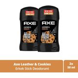 Axe Leather Cookies 2x50 ML Erkek Stick Deodorant