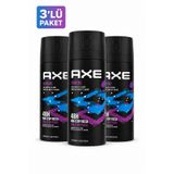 Axe Marine Erkek Deodorant 150 Ml X 3 Adet