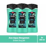 Axe Premium Collection Duş Jeli Aqua Bergamot 3 In 1 Vücut Saç Yüz 300 ml X3 - 900 ml