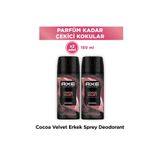 Axe Premium Collection Erkek Spray Deodorant Cocoa Velvet 150 ml X2