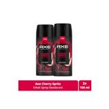 Axe Premium Collection Erkek Sprey Deodorant Cherry Spritz 150 ml x2