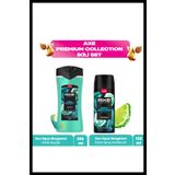 Axe Premium Duş Jeli Aqua Bergamot 3 In 1 300 ml Erkek Sprey Deodorant Aqua Bergamot 150 ml