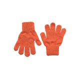 AXE SPORTSWEAR Çocuk Kışlık Turuncu Yumuşak Dokulu Triko Örme Eldiven Knitwear Gloves