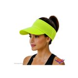 AXE SPORTSWEAR Lime Rengi Esnek Vizör Şapka Uv Güneş Koruyucu Günlük Plaj Tenis Şapkası