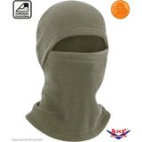 Axe Sportswear Nano Yeşil Unisex Kışlık Termal Polar Kar Maskesi Balaclava Kayak Motorsiklet Motorcu Kask Bere - Standart