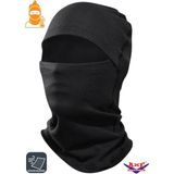 Axe Sportswear Unisex Kışlık Ince Termal Kar Maskesi Balaclava Kayak Motorsiklet - Siyah - Standart