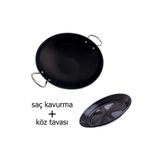 Axe Tools Sac Kavurma Tavası Ve Közleme Tavası Siyah