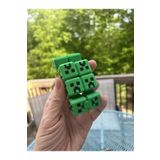 AxeIon Creeper Figürlü Stres Fidget Küp – Minecraft Temalı Hediyelik