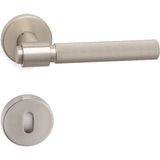 Axes-T Saten - Oda Rozetli Kapı Kolu - Hha188Tro12N Nbm-Nbm/Nb