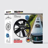 Axial Fan 12 İnch 5 Düz Kanat Ip67 Mikser İçin Kalın Kasnak Wolfram 96412