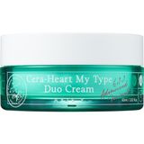 Axis-Y Cera-Heart My Type Duo Cream 60 ml, T Ve U Bölgesi İçin Çift Taraflı Nemlendirici Krem, Arttırıcı Krem, 2'si 1 Arada Krem