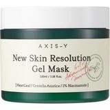 Axis-Y New Skin Resolution Gel Mask, Cildi Onaran Aydınlatan ve Eşitleyen Jel Yüz Maskesi