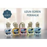 Axodine Dekoratif İpli Oto/ Araç Kokusu 10 ml Cam Şişe – 5 Adet