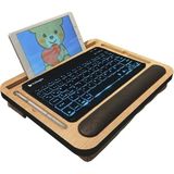 Axolotl Supply Kids Telefon ve Tablet Bölmeli Minderli Laptop Sehpası 13" Inch - Y: 8 cm D: 26 cm G: 35 cm - Siyah