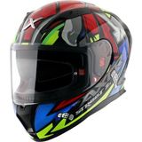 Axor Street Bobby Kask Kırmızı Siyah