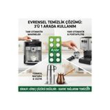AXOR Termos ve Cezve Temizleme Tableti 8'li - İnatçı Kahve Lekesi ve Koku Giderici (Çelik Dostu)