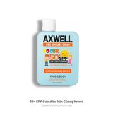 Axwell Spf 50 Kids Sun Cream 100 ML Çocuk Güneş Kremi