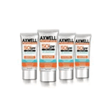 Axwell Sun Care Leke Karşıtı Nemlendirici SPF 50+ Yüksek Koruma 4x50 ml Güneş Kremi