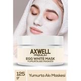 Axwell Yumurta Pore Gözenek Maskesi 125 gr Krem Yapıda Tüm Cilt Tipleri İçin Gözenek Sıkılaştırıcı