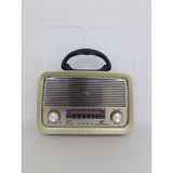 AXWER Bluetooth Hoparlör Fm Radyo USB Tf Aux Ses Bombası Müzik Çalar Mp3 Çalar - Siyah- Tek Ebat