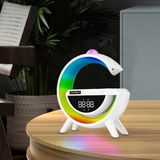 AXWER Yunuo YN-2388P LED Wıreless Chargıng Speaker Kablosuz Şarj Cihazı - Beyaz- Tek Ebat - Çok Renkli