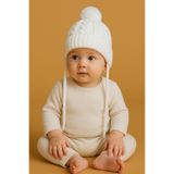 Axxan bebek çocuk beresi erkek ve kız bere şapka 0/3 yaş arası bebek ve coçuklar için Bej Tek Ebat