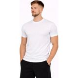 Axxel Erkek Beyaz Pamuk Likralı Süprem Kısa KOLLU-T-SHIRT-D230 - 2XL
