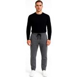 Axxel Erkek Gri Melanj 3 Iplik Şardonlu Eşofman ALTI-P2019 - 2XL