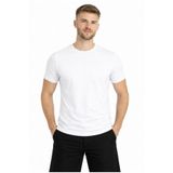 Axxel Erkek Kısa Kollu T-SHIRT-D405 - Beyaz