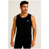 AXXEL Erkek Kolsuz Siyah T-shirt-d235