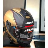 Axxis Draken S Gear A9 Matt Gold Yamaha Uyumlu Güvenlikli Polikarbon Kask - XS