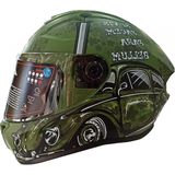 Axxıs Draken S Iron Peace C6 Mat Green - Yeşil