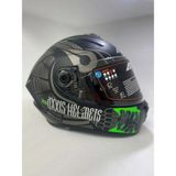 Axxıs Draken S Maorı Devıl B6 Matt Green - XS