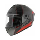 Axxis Draken S Mp4 C5 Matt Red - XL - Mat Siyah - Kırmızı