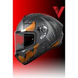Axxis Draken S Pumpkın B4 Matt Flour Orange - Turuncu