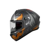 Axxıs Draken S Pumpkın B4 Matt Fluo Orange - 2XL