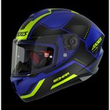 Axxis Draken S Sonar E7 Mat Mavi Motosiklet Kask - 2XL