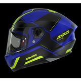 Axxis Draken S Sonar E7 Mat Mavi Motosiklet Kask XS Beden Uyumlu Arora Modeli İçin Özel Tasarım