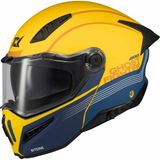 Axxis Ghostfighter Sv Bitone C13 Yellow Motosiklet Çene Açılır Kask - 2XL - Çok Renkli
