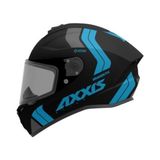 Axxis Kapalı Kask Draken Slıde Mat Fluor Mavi Xlarge - Diğer