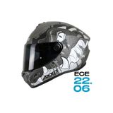 Axxis Kapalı Kask Draken Trooper D2 Mat Gri 2xlarge - Diğer