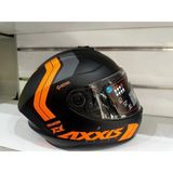 Axxis Kask Draken S B4 Slıde Mat Flour Uyumlu Orange/black - 2XL - Turuncu - Siyah