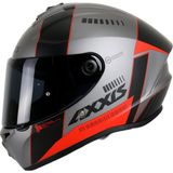 Axxis Motosiklet Full Face Draken S Mat Kırmızı V.2 Motor Kaskı Çift Vizörlü