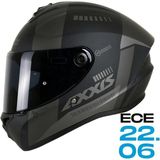 Axxis Motosiklet Full Face Draken S Matt Black Mp4 B1 Motorcu Kaskı Çift Vizörlü - Siyah